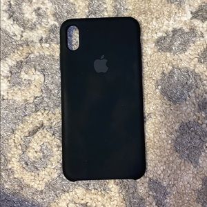 IPHONE XS MAX BLACK APPLE CASE